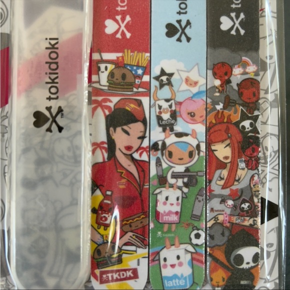 Tokidoki x Sephora Nail Files & Case Set Serie Uno/Series 1 Rare Collectible NWT - Picture 5 of 5